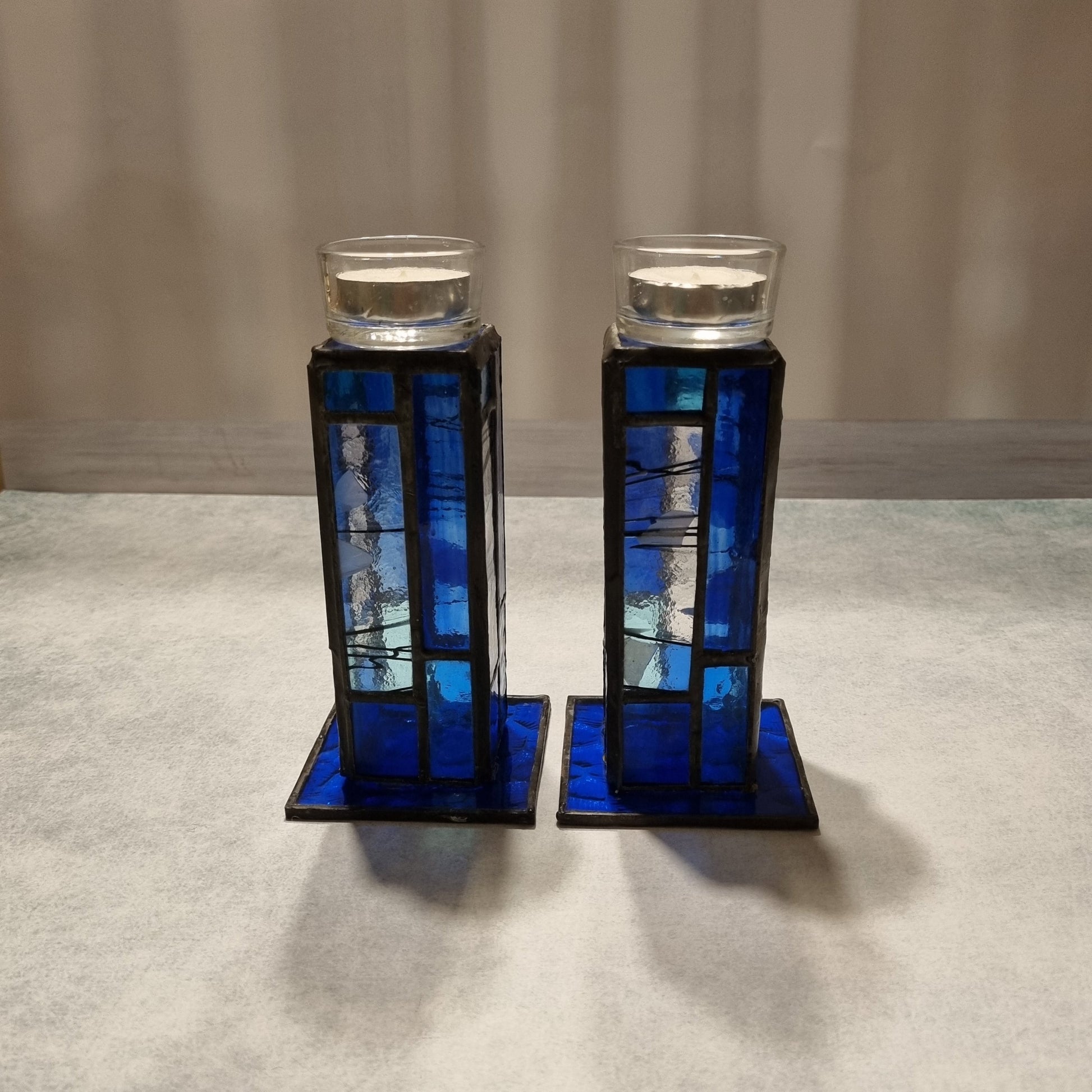 shabat candle holder on table